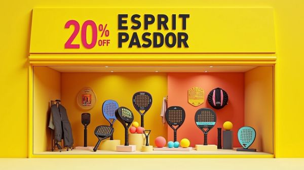 Code promo esprit padel shop : réductions exclusives et bons plans